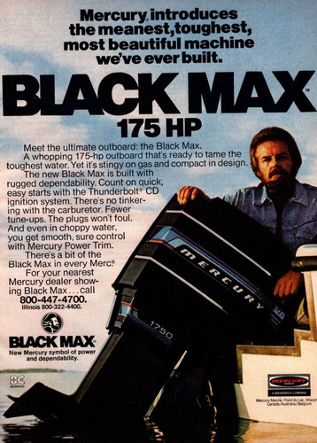 1976 mercury black - mercury, max
