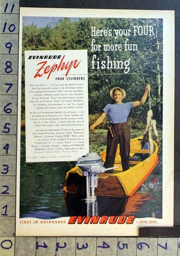 1947 evinrude zephyr outboard - zephyr,